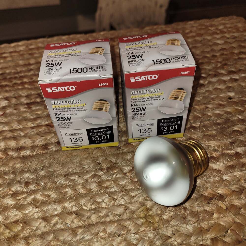 Satco 25 Watt Frosted Shatterproof